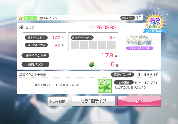 ポイントリザルト